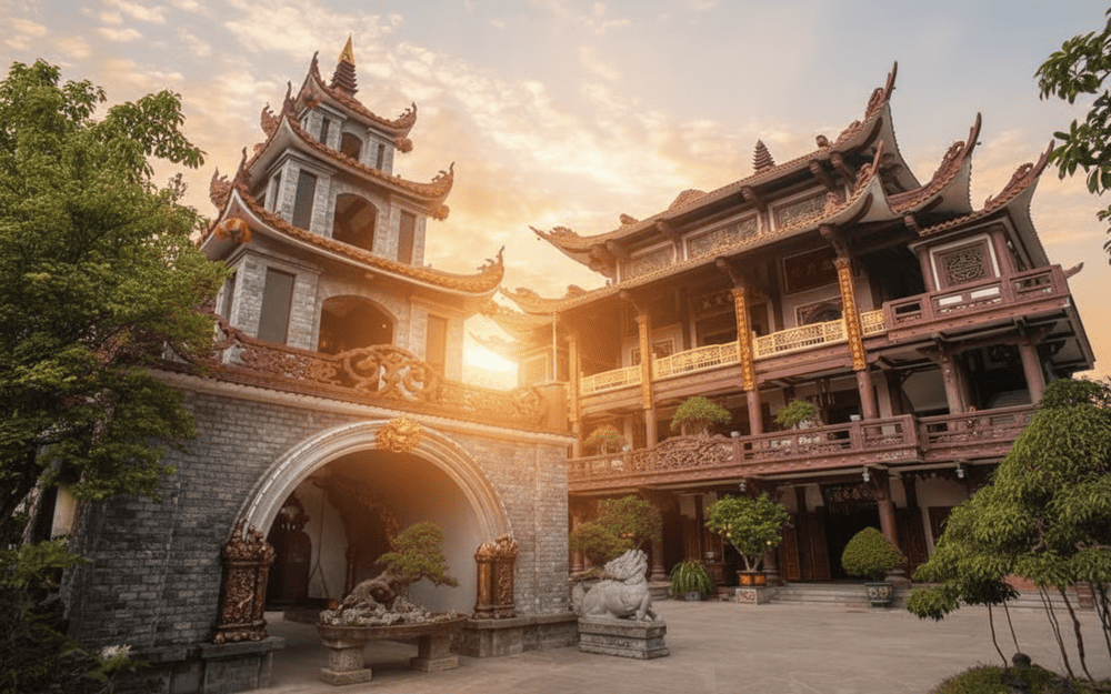 Long Khanh Pagoda is an ancient pagoda with 300 years old in Quy Nhon City